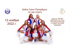 Кубок Санкт-Петербурга по Чир Спорту. Арена 