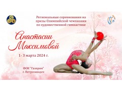 Соревнования по художественной гимнастике на призы Олимпийской чемпионки Анастасии Максимовой «Возможности Безграничны». Арена ФОК 