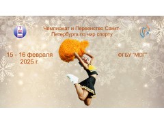 Чемпионат и Первенство Санкт-Петербурга по чир спорту. Арена 