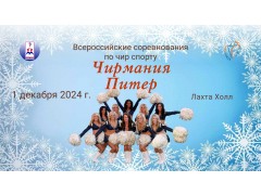 Всероссийские соревнования по чир спорту «Чирмания ПИТЕР». КСК 