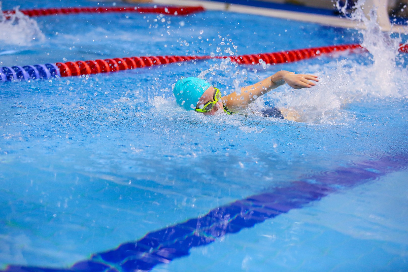 Атмосфера на спортивных соревнованиях. Ленинградская лига плавание.